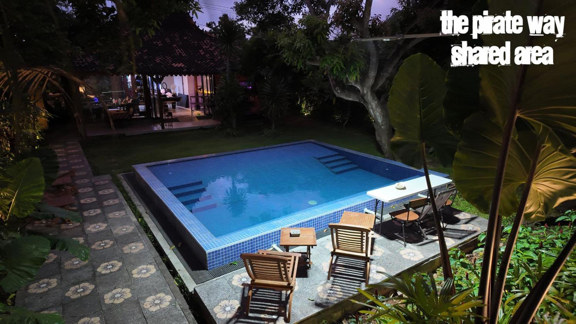 הוילה Private Joglo In Heart Of Sanur מראה חיצוני תמונה